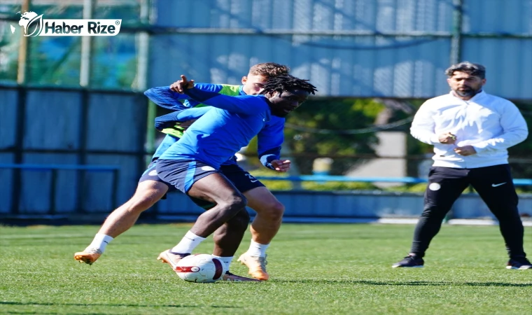 Çaykur Rizespor, Kayserispor maçının hazırlıklarını sürdürdü