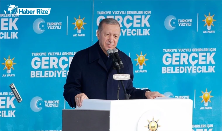 Cumhurbaşkanı Erdoğan: Güvensizlik ve huzursuzluk ortamına müsaade etmedik, etmeyeceğiz