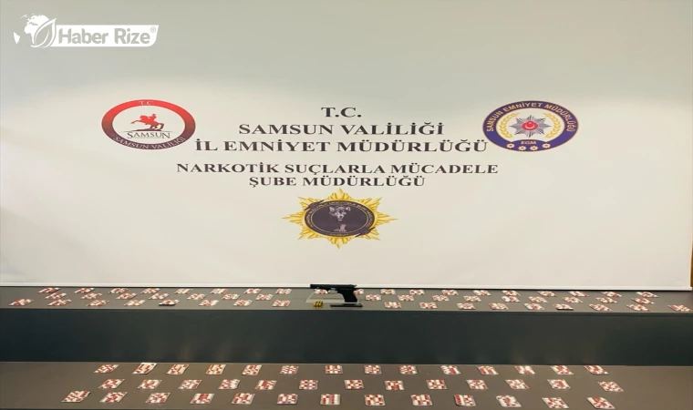 Samsun'da uyuşturucu operasyonunda 2 şüpheli yakalandı