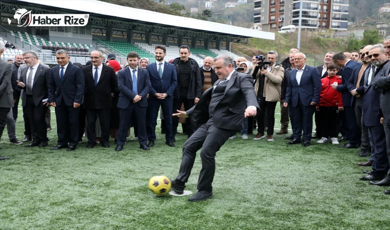 Gençlik ve Spor Bakanı Bak, Rize'de