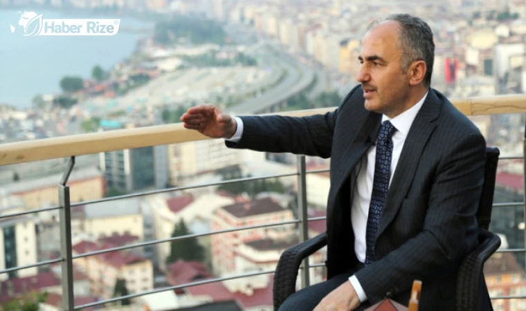 Rize Belediye Başkanlığını kazanan Metin'den teşekkür