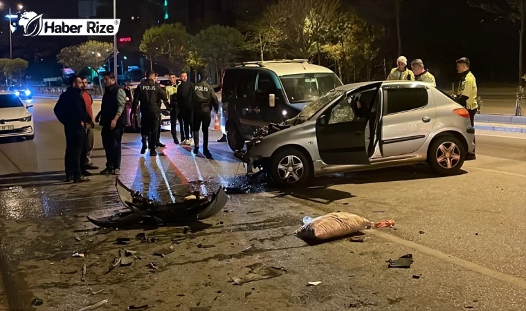 Zincirleme trafik kazasında 1 kişi yaralandı