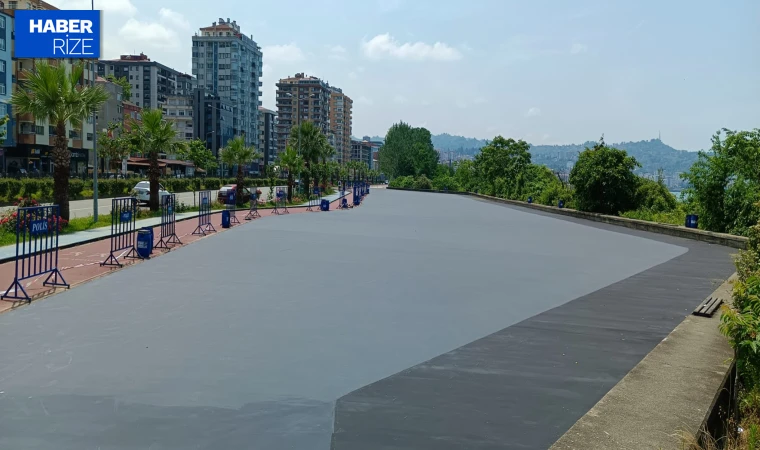 Rize’de Açık Hava Sporunu Sevenler İçin Yeni Spor Alanı Yapılıyor