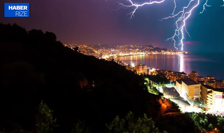 Rize'de yakınına yıldırım isabet eden 1 kişi öldü, 1 kişi yaralandı