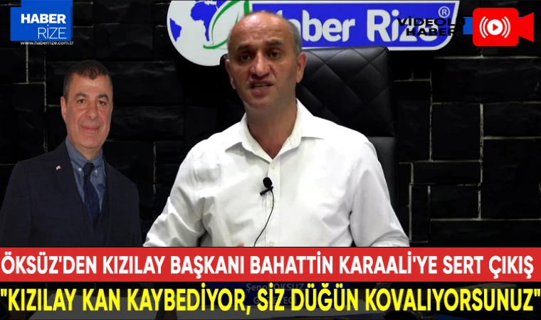 Kızılay Başkanı Bahattin Karaali'ye  Eleştiri: "Kızılay Kan Kaybediyor, Siz Düğün Peşindesiniz"