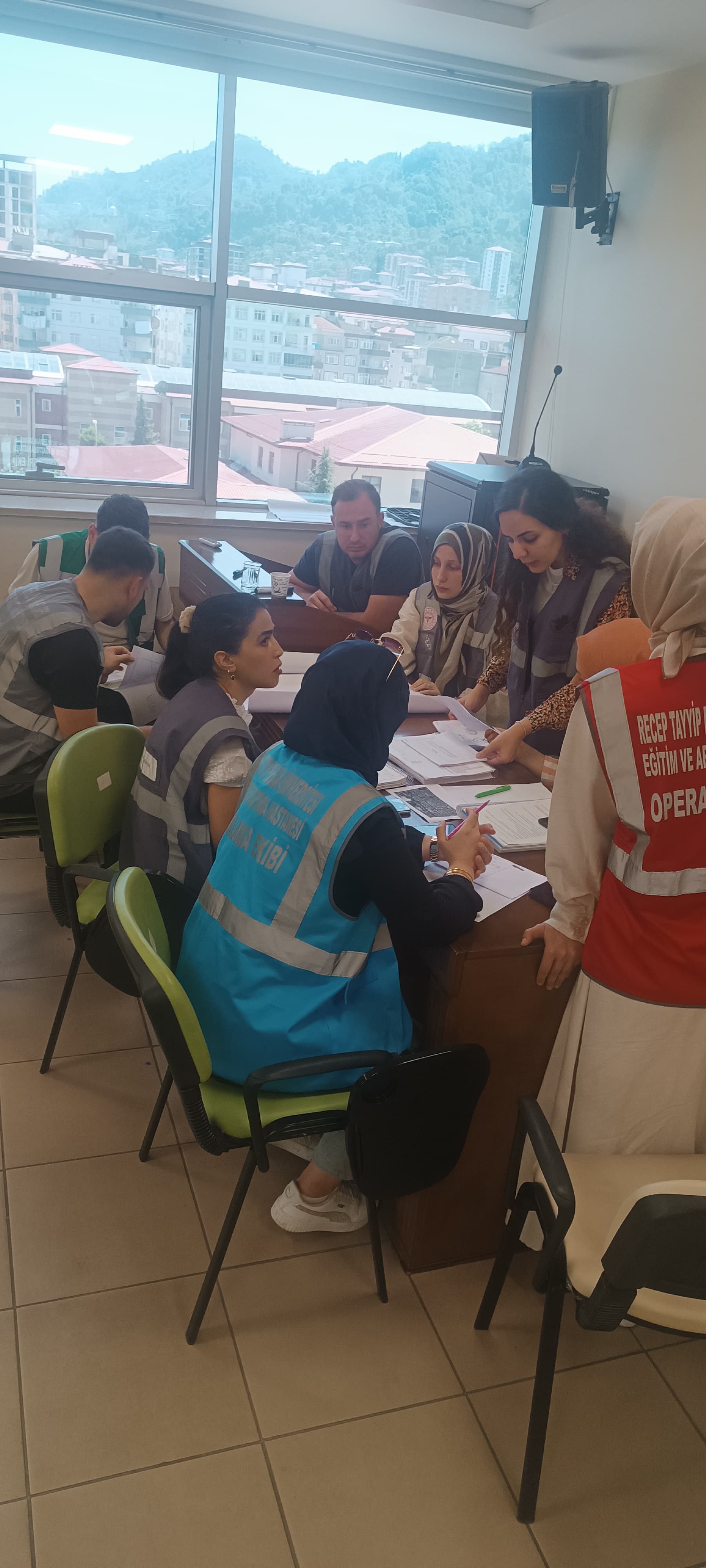 Rize’de Hastanelere Afet ve Acil Durumlara Hazırlık Eğitimi