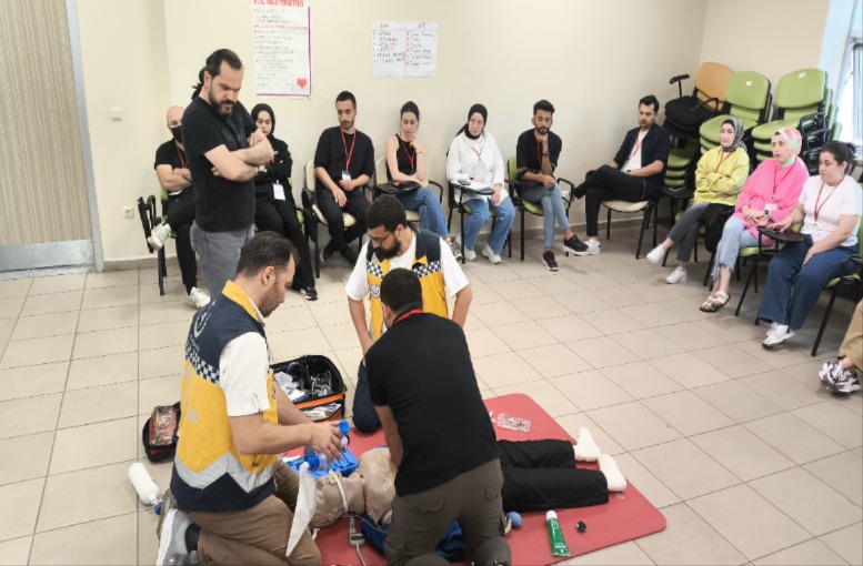 Acil Sağlık Personeline “Temel Modül Eğitimi” Sertifikaları Verildi