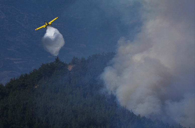 Çeşme ve Ödemiş’te Yangın Alarmı: 1 Can Kaybı, Yollar Trafiğe Kapalı