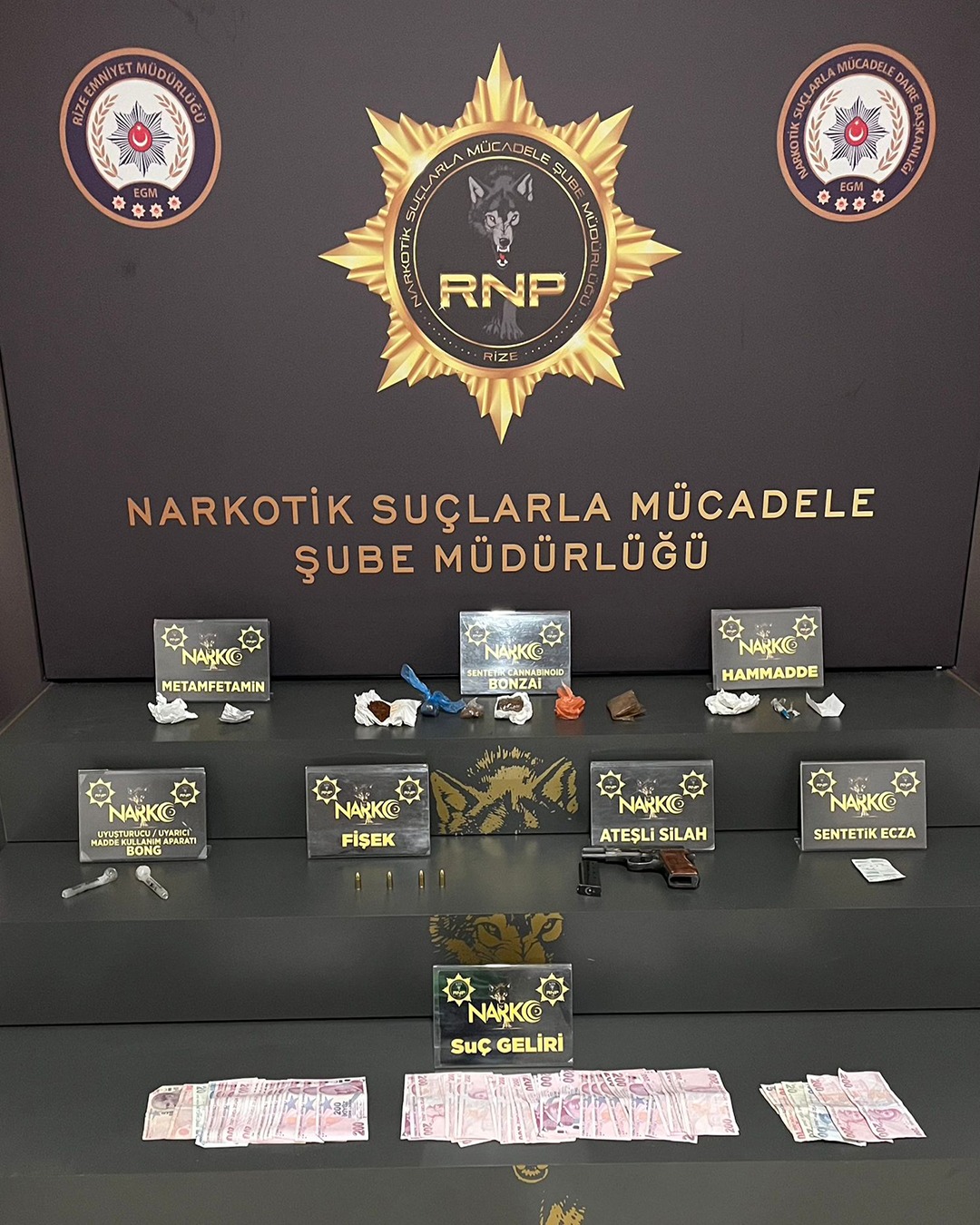 Rize’de Uyuşturucu Operasyonu: 4 Kişi Tutuklandı
