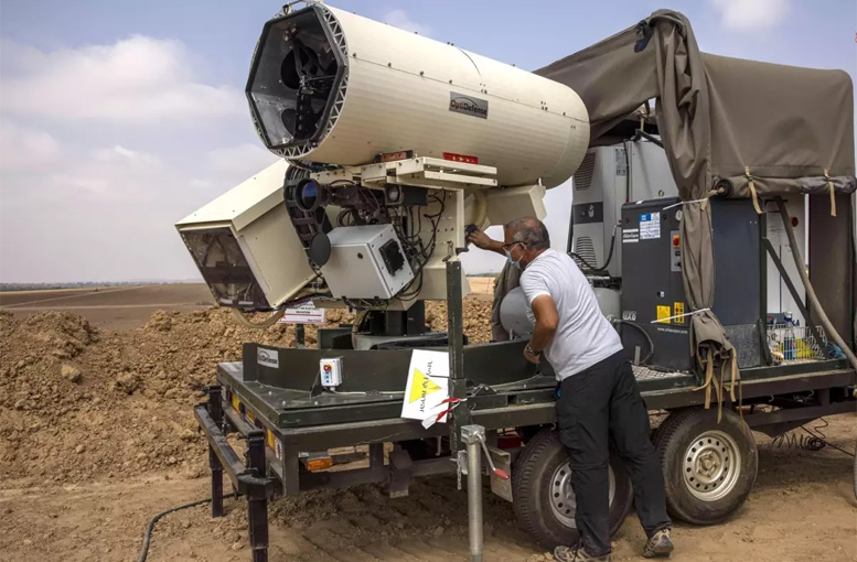 İsrail’den Yeni Tehdit: 100 Kilovatlık Lazer Silahı Yıl Sonunda Devrede