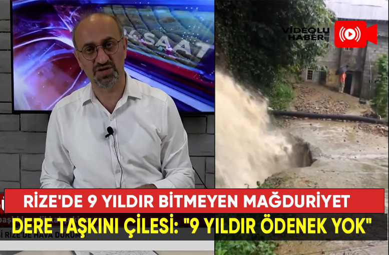Rize Anbarlık Köyü'nde Dere Taşkını Tepkisi: "9 Yıldır Ödenek Yok, Evimizi Su Basıyor"