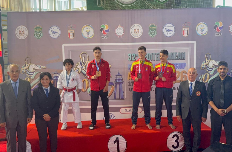Rizeli Hüseyin Kabil Mısır'da Altın Madalya Kazandı
