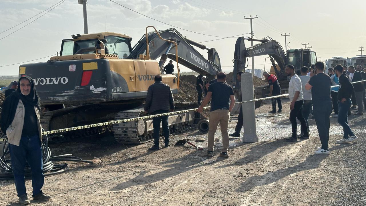 Şanlıurfa'da göçük altında kalan 3 işçi hayatını kaybetti