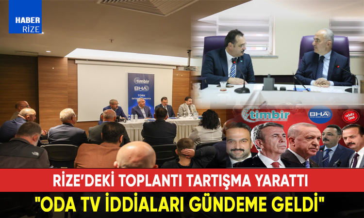 Süleyman Basa Rize’de Ağırlanırken Oda TV İddiaları Gündeme Geldi